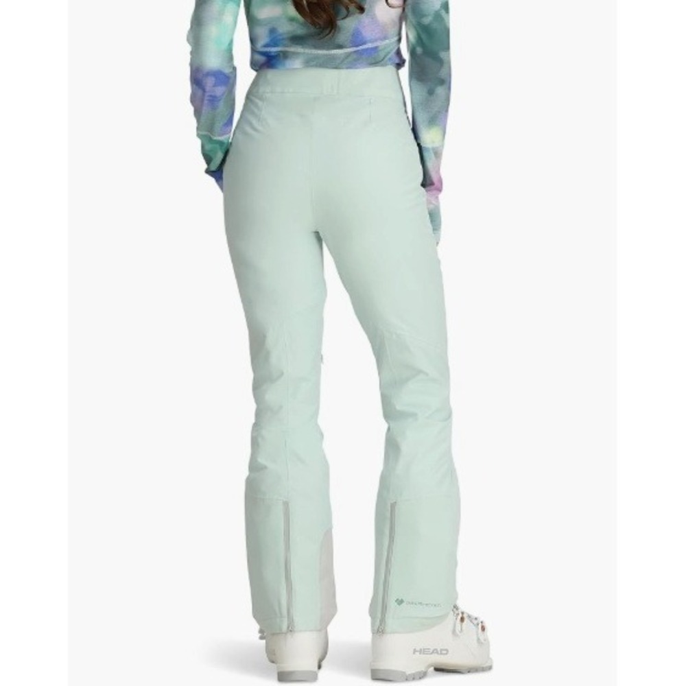 OBERMEYER Bliss Ski Pants Womens 12 Mint Green Winter Snow Sport Water-Resistant - Picture 2 of 11